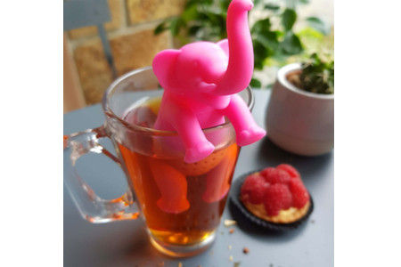 L'Éléphant Rose - Infuseur à Thé