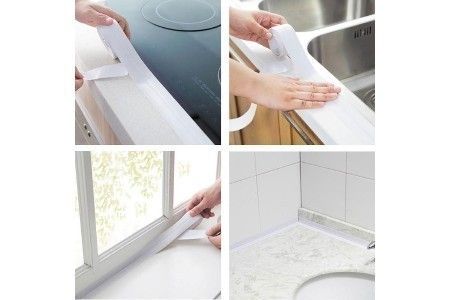 Rouleau de Joints Adhésifs pour Cuisine et Salle de Bain