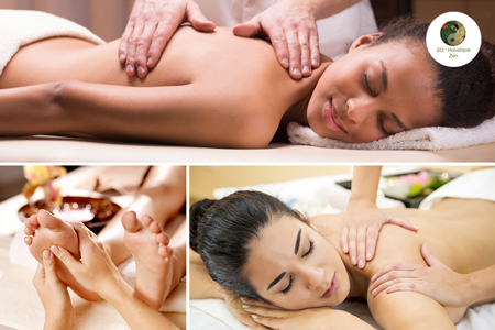Massage californien et Podo-réflexothérapie (1h30)