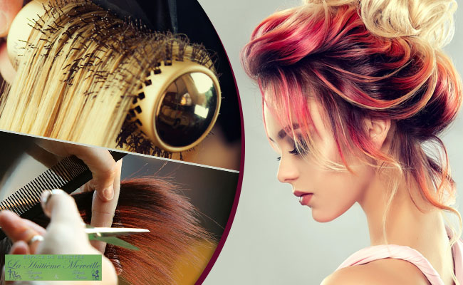 Coloration racine + Coupe ou Brushing