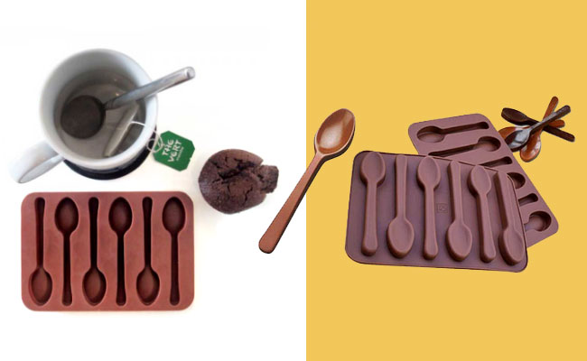 Moule à Cuillères en Chocolat 