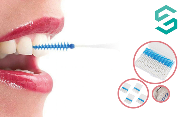 Brossettes Interdentaires en Silicone Souple