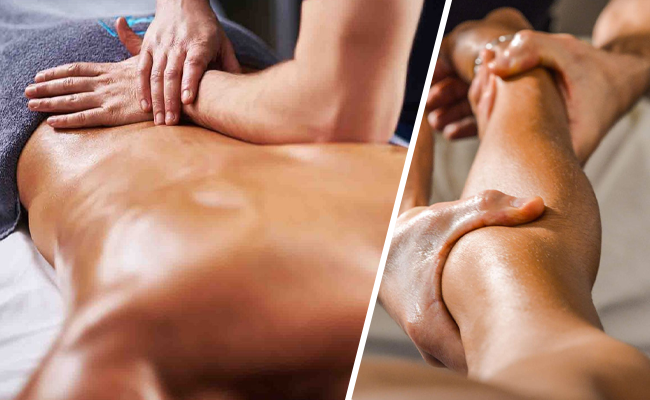 Massage suedois corps entier (1h40)