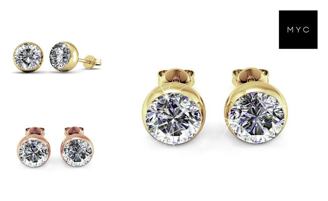 Boucles d'oreilles Moon