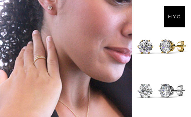 Boucles d'oreilles Birth Stone Avril 