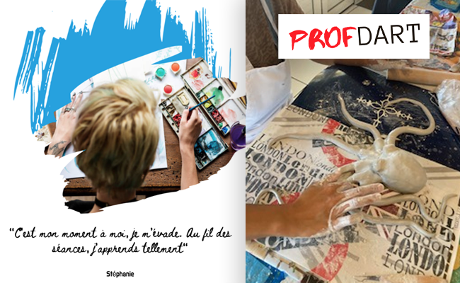 Cours d'art plastique (2 heures)