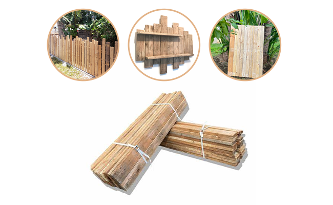 140 planches de palettes (en bois)