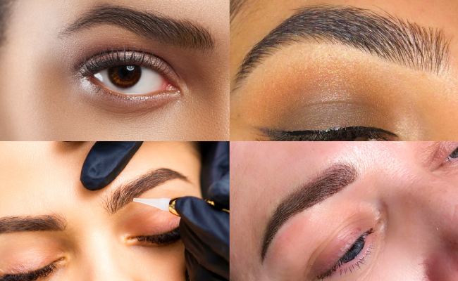  Poils à poils hyperréalistes des sourcils sans retouche 