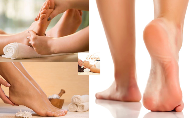 Modelage pieds, soin anticallosités (1h)