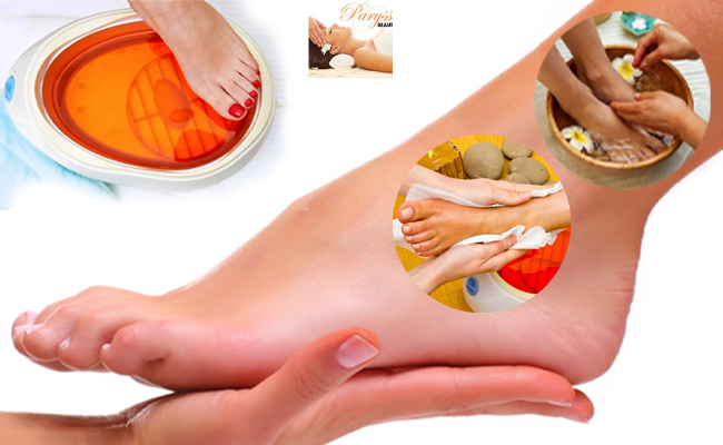 Soin des pieds à la paraffine (1h)