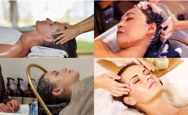 Head Spa avec shampoing, soin et séchage