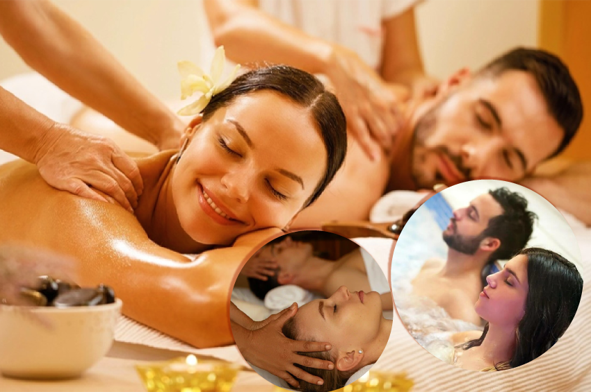 Spa et massage (dos, épaules et tête ) en DUO (1h30)
