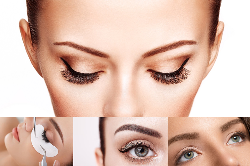 Extensions de cils, style au choix 