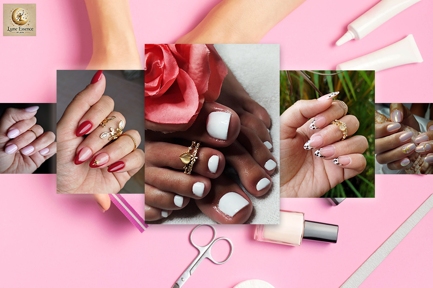 Pose demi-capsules gel mains + VSP Pieds