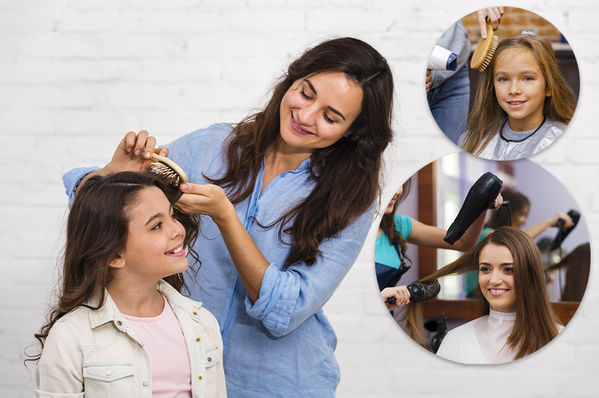 Forfait coiffure mère fille 