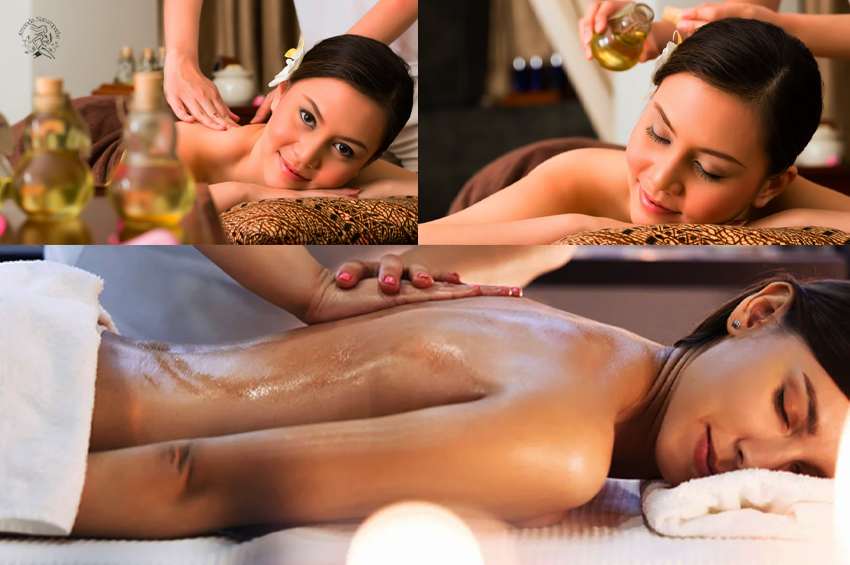 Massage bien être aux huiles essentielles (1h)