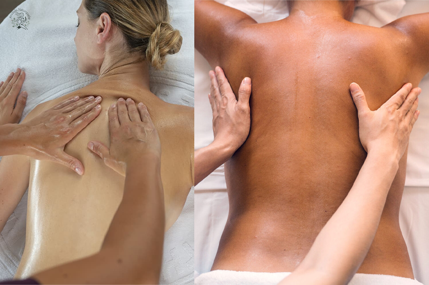 Massage du dos énergétique et restructurant (50 min)