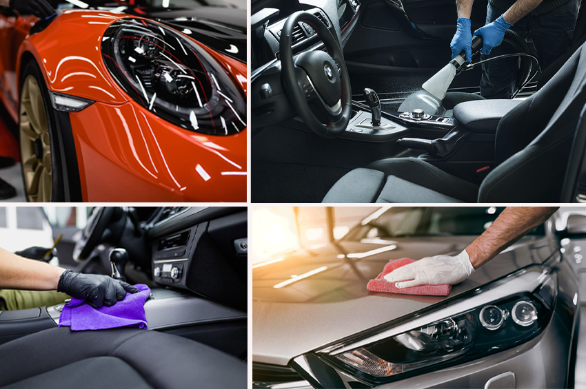 Nettoyage voiture intérieur-extérieur