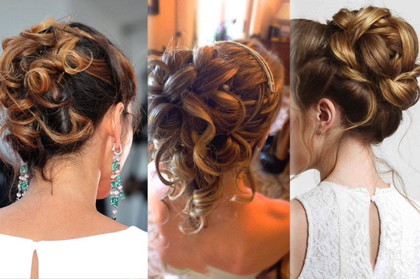 Un chignon soirée ou cocktail