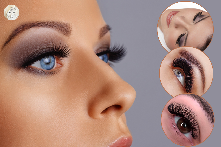 Extension de cils volume russe