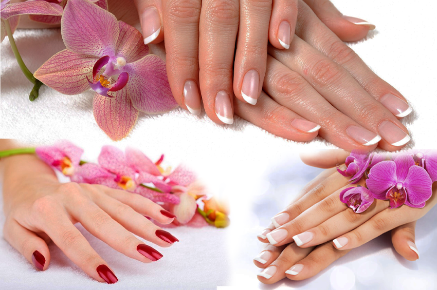Pose vernis semi-permanent mains