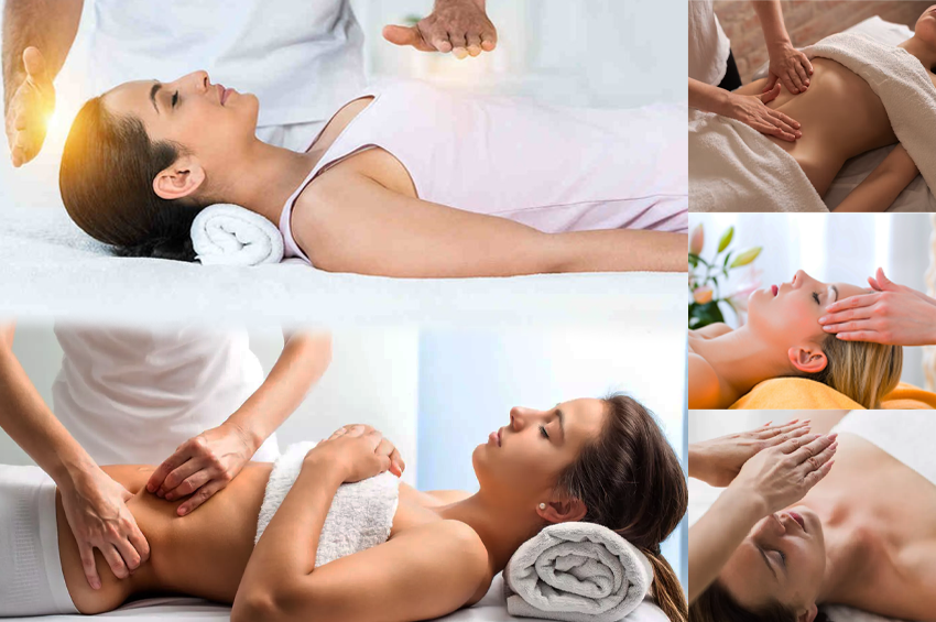 Soin Reiki et massage du ventre (1h30)