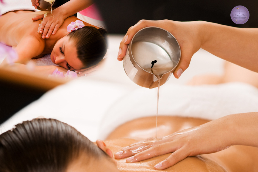 Massage du dos à la bougie (1h) 