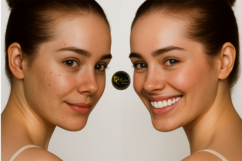 Soin visage peau grasse et retrait points noirs (1h)