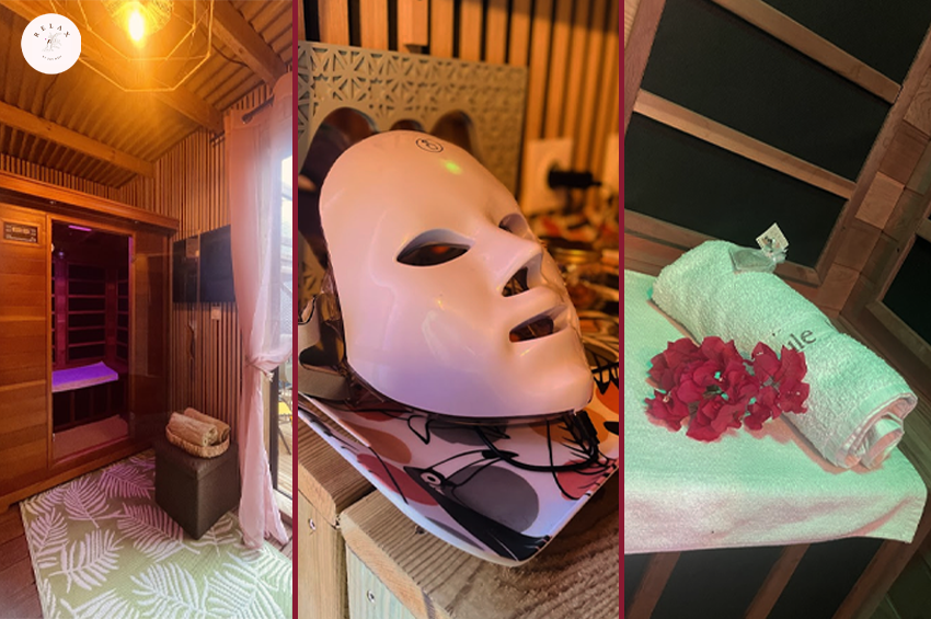 Sauna, Bar à Masques & Automassage pour 2 pers (2h)