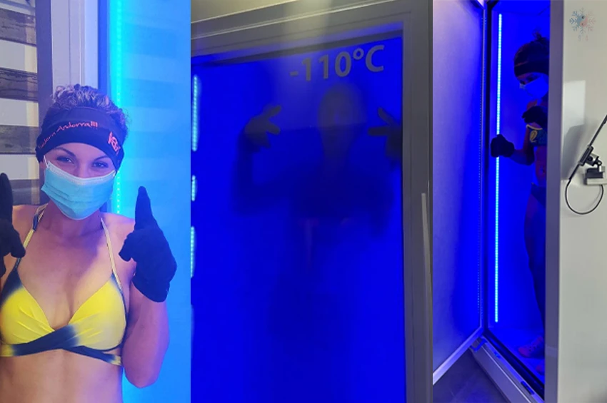 Séance de Cryothérapie corps 