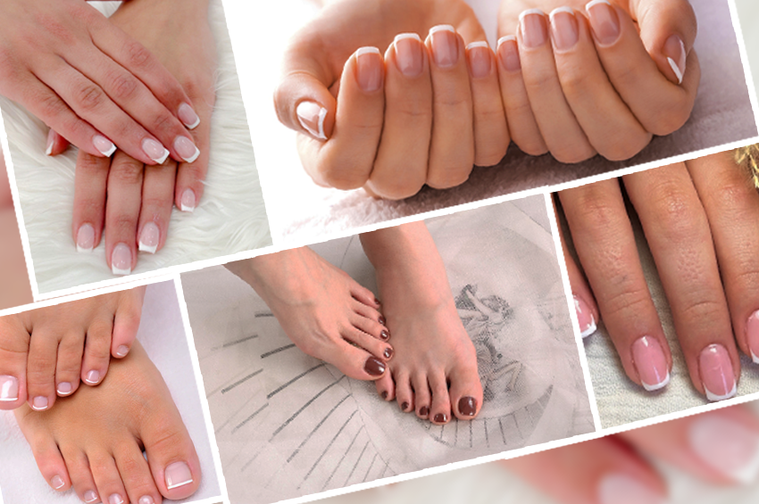 Rallongement ongles des mains + semi-permanent des pieds + déco