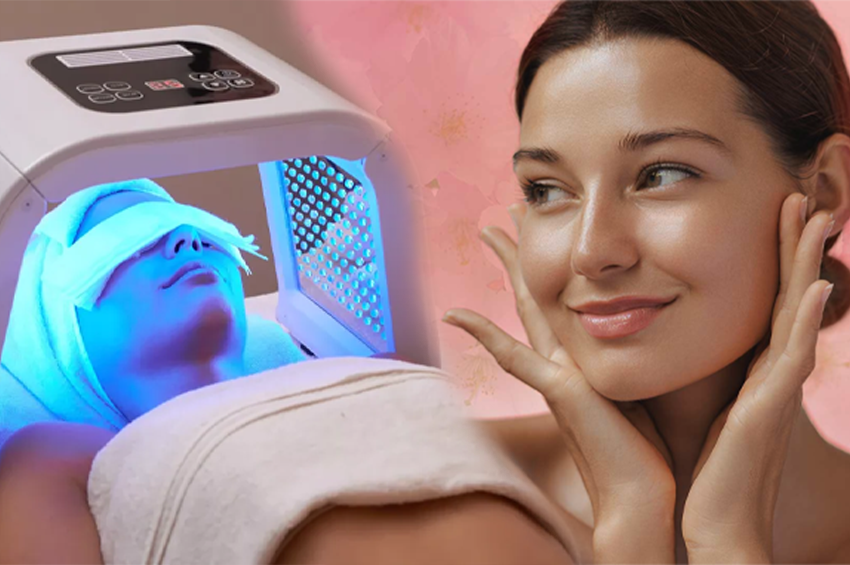 Soin du visage complet + luminothérapie (1h15)