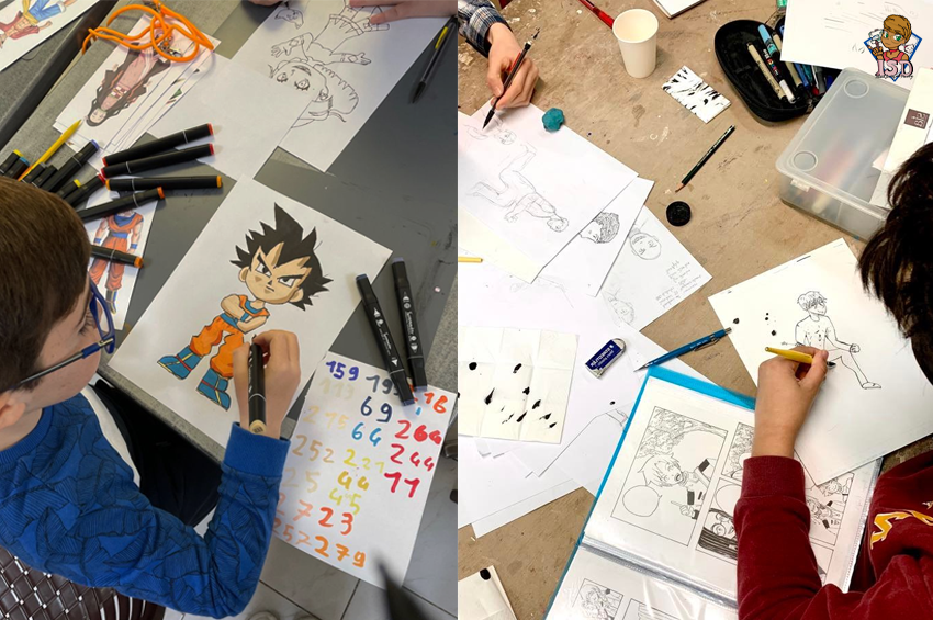 Atelier de dessin manga (2h)