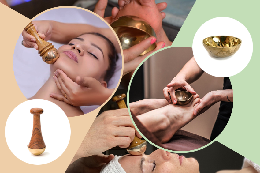 Massage visage au kansa et pieds au bol kansu (1h30)