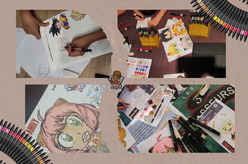 Atelier de dessin manga (2h)