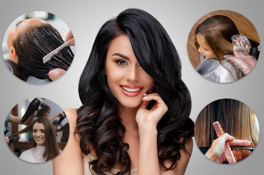 Shampoing, Soin, Coupe et Brushing