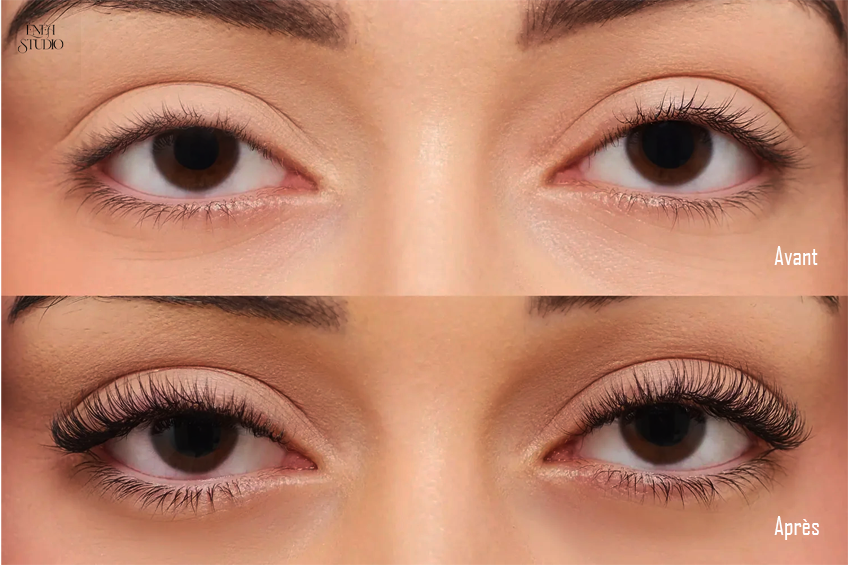Extension de cils (cils à cils)