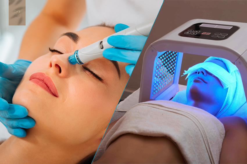 Soin du visage Hydrapur et luminothérapie (1h30)