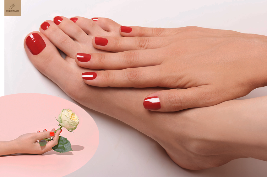 Pose semi-permanent des mains OU pieds avec décos