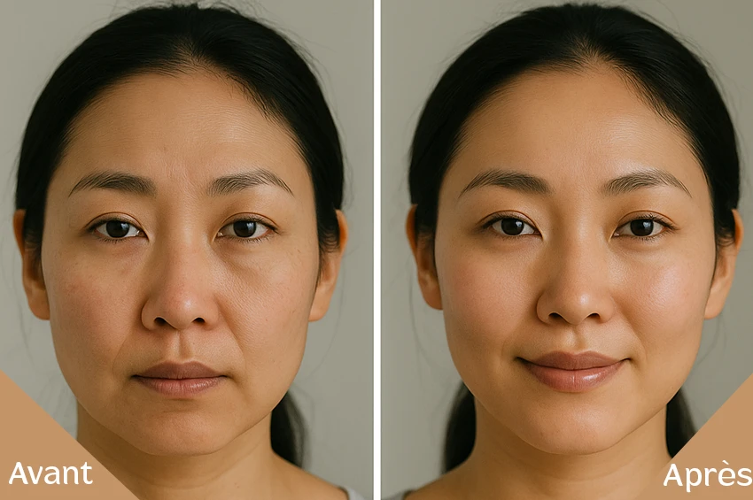 Massage liftant du visage (30 min à 1h)