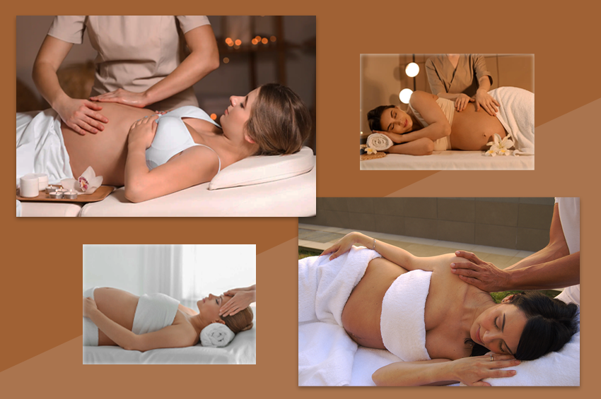 Massage prénatal avec collation (1h15)