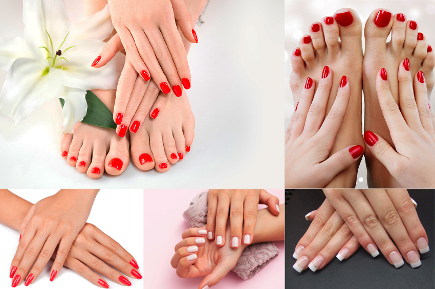 Pose semi-permanent des mains OU/ET pieds + déco