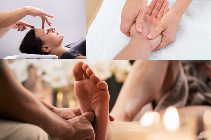 Réflexologie plantaire ou palmaire ou faciale à domicile (1h)