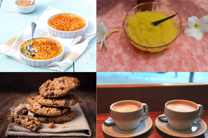 Duo Gourmand pour 2 pers : 2 desserts + boisson chaude (sans Gluten)