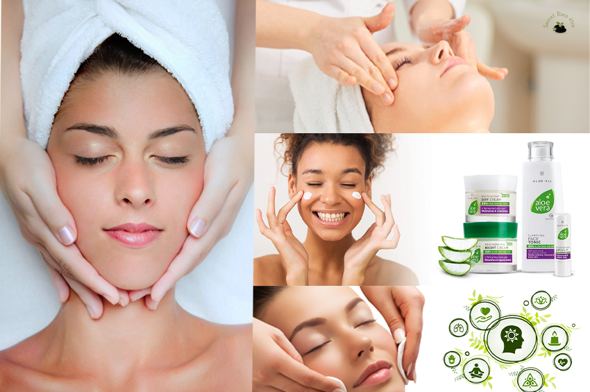 Soin visage + massage du visage +Naturopathie (1h15) 
