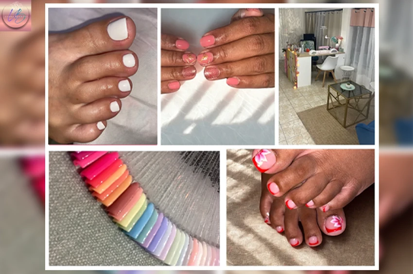 Semi-permanent des mains ET pieds avec déco simple