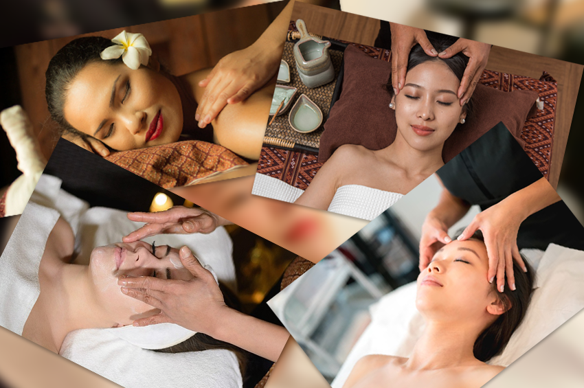 Massage thaï style : Crâne – Visage – Nuque (1h)