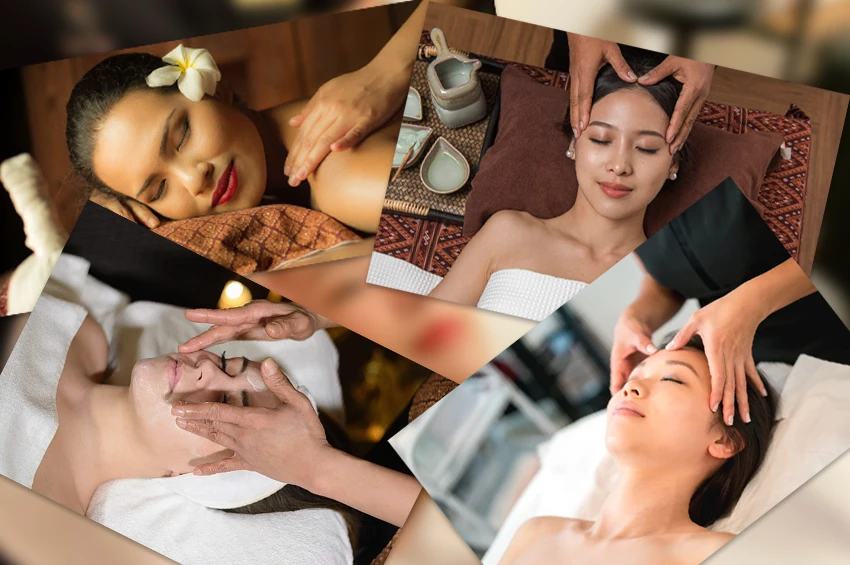 Massage thaï style : Crâne – Visage – Nuque (1h)