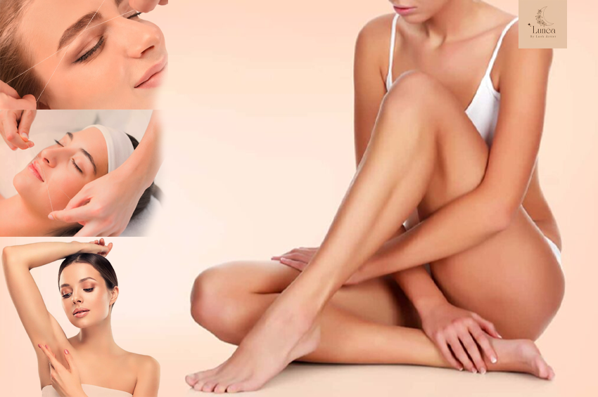 Forfait épilation : sourcils, duvet, aisselles et jambes entières