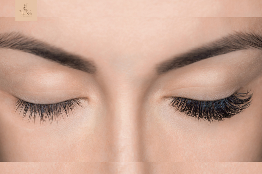 Extension de cils volume russe